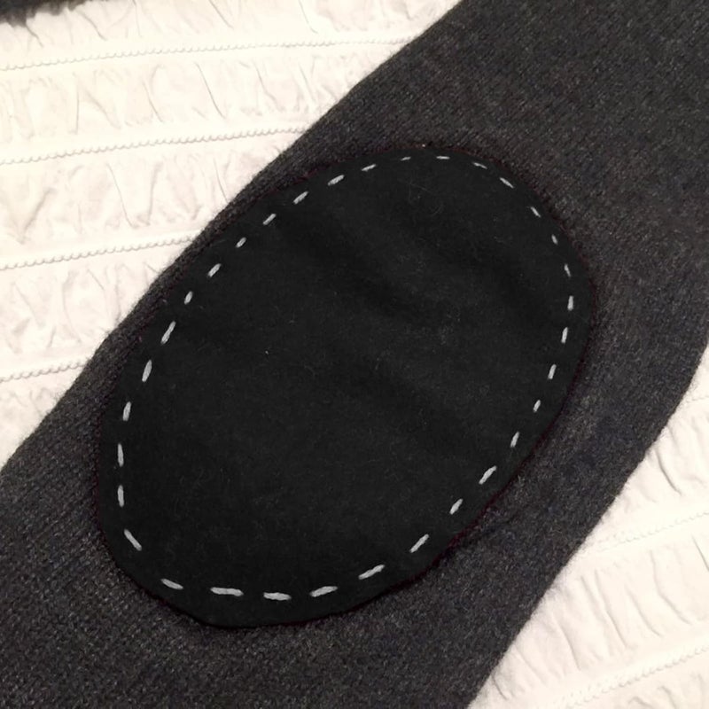 MOONSJONES Elbow Patches for Sweaters, 2-Pcs Sew-On Fabric Jacket Patches Suede Fabric Knee Patch Repair Crafts for Shirts Jackets Trousers - Image 5